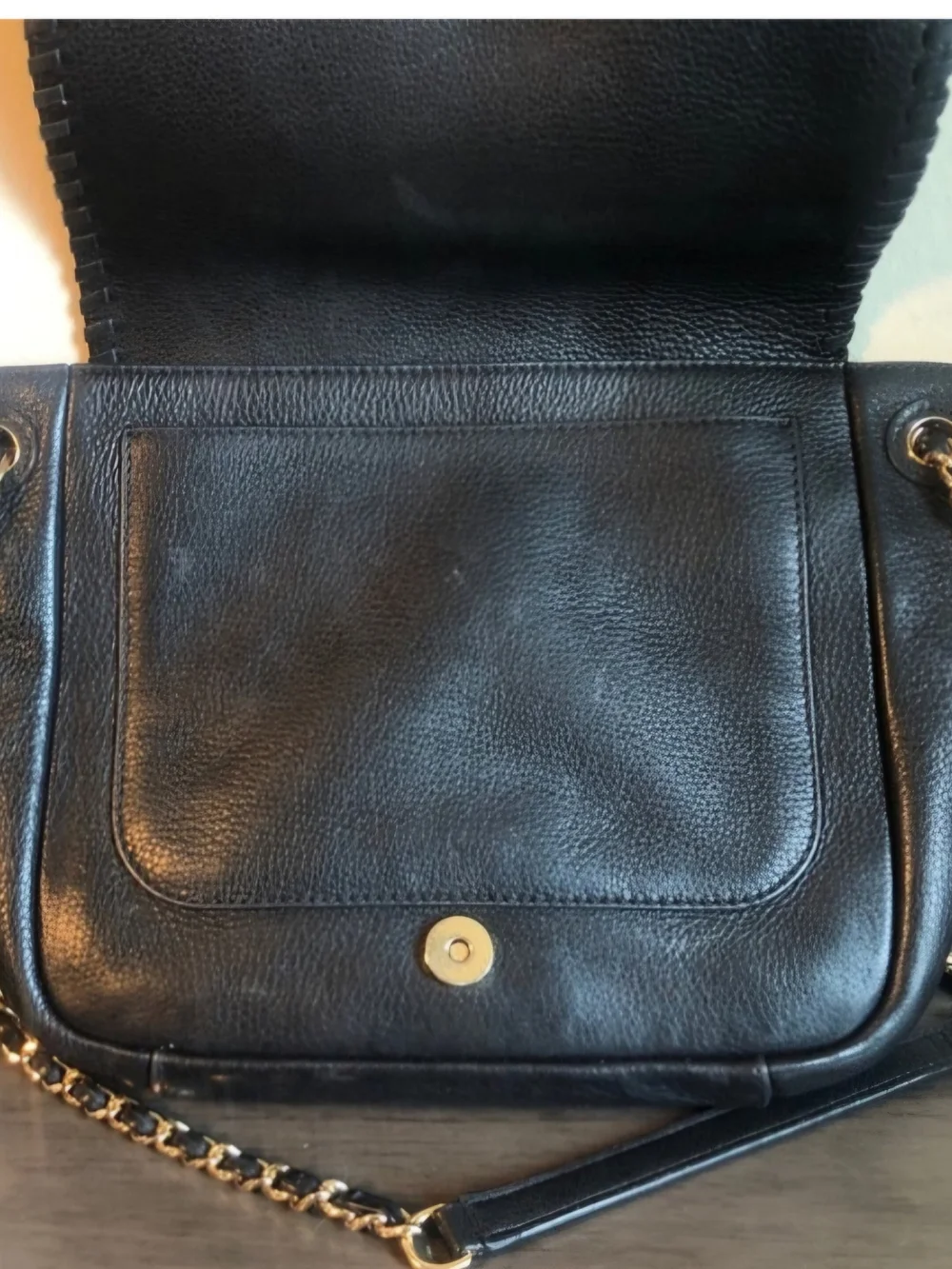 Tory Burch Black Leather Crossbody Bag